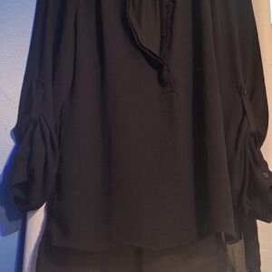 a.n.a Black Women's Blouse